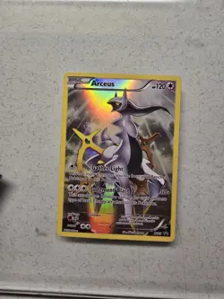 Pokemon TCG Arceus XY83 XY Promo Holo Basic 120 HP Card Stock Collectible Card - Image 1
