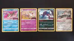 STAFF Sword & Shield Astral Radiance Card Pack - Complete Set Of 4 Pokemon TCG - Image 1