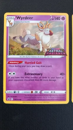 STAFF Sword & Shield Astral Radiance Card Pack - Complete Set Of 4 Pokemon TCG - Image 5