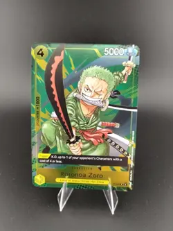 P-042 Roronoa Zoro Championship 2024 Promo One Piece Card Game TCG - Image 1
