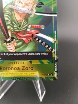 P-042 Roronoa Zoro Championship 2024 Promo One Piece Card Game TCG - Image 5