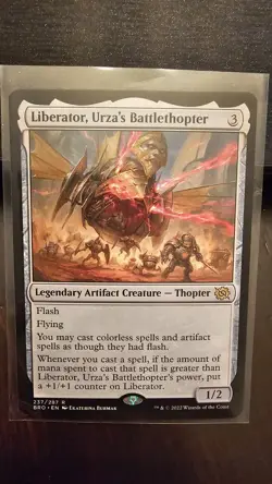 Liberator, Urza's Battlethopter - The Brothers' War: #237, MTG NM - Image 1