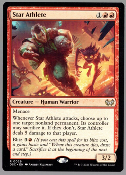 Star Athlete 0029 Non Foil Rare Duskmourn MTG Near Mint - Image 1