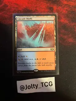 Cascade Bluffs Commander: Tarkir: Dragonstorm Regular - Image 1