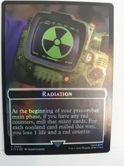 Radiation Thopter Double-Sided Token Universes Beyond: Fallout Foil - Image 1