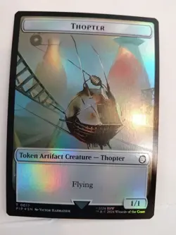 Radiation Thopter Double-Sided Token Universes Beyond: Fallout Foil - Image 2