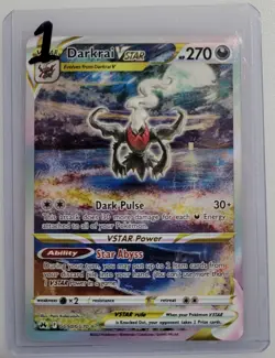 Darkrai VSTAR GG50/GG70 Pokemon Crown Zenith: Galarian Gallery Holo NM (1 of 4) - Image 3