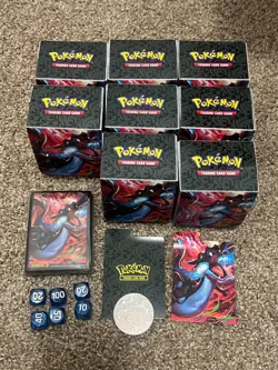 Pokemon TCG Accessory Lot - Deck boxes, Playmats, Binders - Image 1
