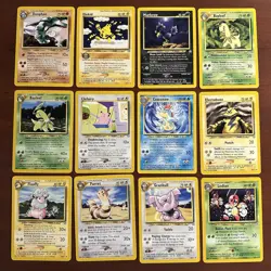 Pokemon Neo Genesis Near Complete Master Set 64/111 Non Holo NM-LP - Image 1