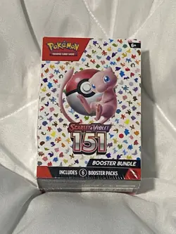 Pokemon Scarlet Violet 151 Booster Bundle 6-Pack, Factory-Sealed - Image 1