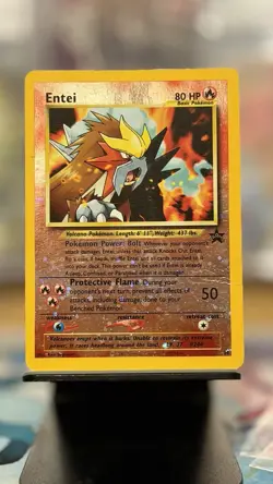 Pokemon TCG Entei Wizards Black Star Promos 34 Holo Promo Promo - Image 1
