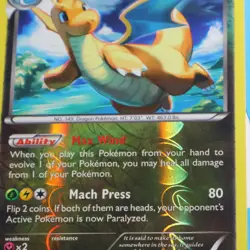 Dragonite 51/108 Pokemon Roaring Skies Reverse Holo Rare - Image 2