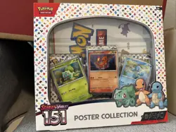 Pokemon TCG Scarlet & Violet 151 Poster Collection New Sealed - Image 1