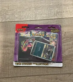 LOT OF 4 ‼ Pokemon TCG Ascended Heroes Tech Sticker Collection Sealed - Gastly - Image 2