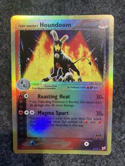 Pokemon TCG - Team Magma's Houndoom (10/95) Team Magma vs. Team Aqua - Reverse - Image 1
