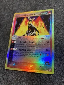 Pokemon TCG - Team Magma's Houndoom (10/95) Team Magma vs. Team Aqua - Reverse - Image 2
