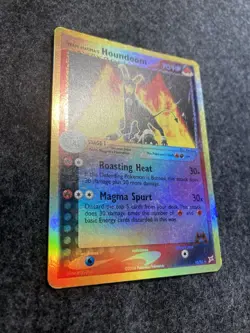 Pokemon TCG - Team Magma's Houndoom (10/95) Team Magma vs. Team Aqua - Reverse - Image 3