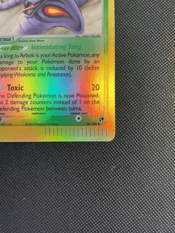 Arbok 29/100 Reverse Holo (EX Sandstorm 2003) NM/LP Pokemon e-Series EX Era - Image 5