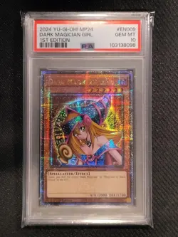 YUGIOH PSA 10 2024 Dark Magician Girl MP24-EN009 QCR 1st Edition - Image 2