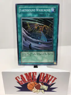 YuGiOh Earthbound Whirlwind SOVR-EN046 1st Edition Super Rare NM - Image 1