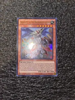 Yugioh! Dreiath III, the True Dracocavalry General MACR-EN023 Ultra Rare 1st LP - Image 1