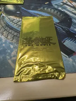 Yugioh The Movie 2004 Gold Promotional Pack! Brand New Factory Sealed 1x Pack - Image 2