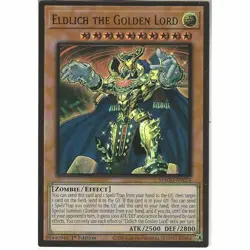 MAGO-EN024 Eldlich the Golden Lord Premium Gold Rare 1st Edition YuGiOh - Image 1