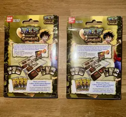 2005 Bandai Vintage One Piece CCG The Quest Begins Sealed Starter Deck Lot of 2 - Image 2