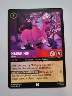 Disney Lorcana TCG - Reign Of Jafar: Madam Mim (069/204) - Uncommon - NM - Image 1