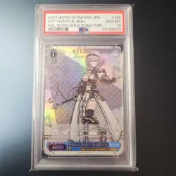 PSA 10 Weiss Schwarz Hololive Vol.2 Shirogane Noel Card HOL/W104-126SP Signed - Image 1