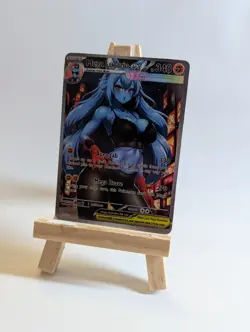 Pokemon Anime Waifu Mega Lucario EX Rare Full Art Doujin ACG Custom Art Card - Image 1