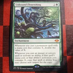 Mtg Unbound Flourishing NM Modern Horizons Magic Card Mythic Rare - Image 2