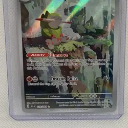 Pokemon TCG Shrouded Fable 077/064 Fraxure - Illustration Rare Pokemon Card - Image 3