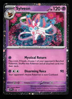 Pokemon TCG: Sylveon Cosmos Holo - Scarlet & Violet Promo Cards - #172 - Image 1