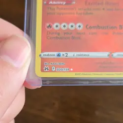 Pokemon Radiant Charizard Crown Zenith Holo Radiant Rare 020/159 2023 Card - Image 5
