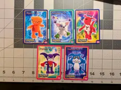 Digimon Dairy Queen Promo Card Set 1 2 3 4 7 2002 - Image 1