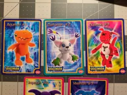 Digimon Dairy Queen Promo Card Set 1 2 3 4 7 2002 - Image 2