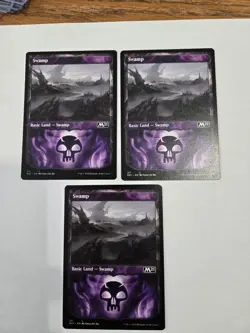 Swamp (Showcase) Core Set 2021 Regular Land. 311. X3 - Image 1