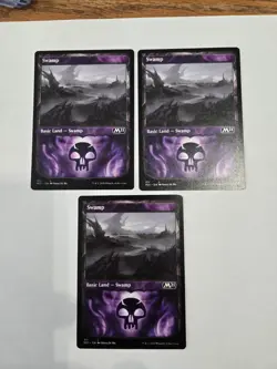 Swamp (Showcase) Core Set 2021 Regular Land. 311. X3 - Image 2