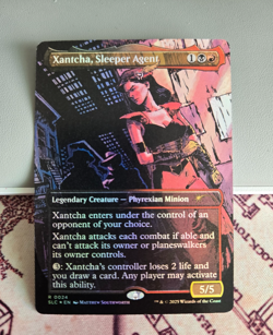 MTG Foil Xantcha, Sleeper Agent Secret Lair Encyclopedia of Magic NM - Image 1