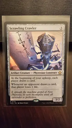 MTG Scrawling Crawler-Foundations NM-M - Image 1