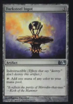 Darksteel Ingot - Magic 2014 (M14): #207, Magic: The Gathering Nm C265 - Image 1
