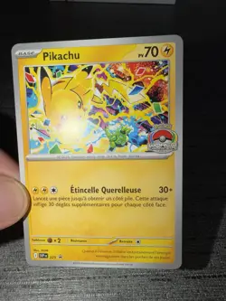 Carte Pokemon Pikachu Promo SVP 255 World Championship 2025 Francais - Image 3