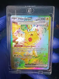Pikachu Ex 238/191 SIR Pokemon Near Mint Condition CUSTOM ART Description - Image 3