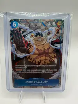 One Piece TCG Monkey.D.Luffy OP11-058 Carrying On His Will OP13 Treasure Rare TR - Image 3