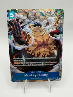 One Piece TCG Monkey.D.Luffy OP11-058 Carrying On His Will OP13 Treasure Rare TR - Image 1