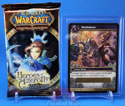 World of Warcraft Heroes of Azeroth Factory Sealed Booster Pack and Slashdance - Image 1