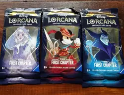 Disney Lorcana: The First Chapter Booster Pack, 6 PACKS 4050368981714 - Image 1