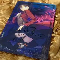 Rin Tohsaka FATE STAY NIGHT Goddess Story Sexy Anime Waifu Girl Card Foil - Image 2