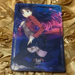 Rin Tohsaka FATE STAY NIGHT Goddess Story Sexy Anime Waifu Girl Card Foil - Image 5